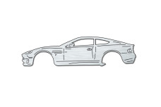 Bottle Opener for Aston Martin Vanquish I 2001-2007