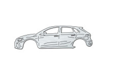 Bottle Opener for Audi A3 8Y 2020+ Bottle Opener for Audi A3 8Y 2020+