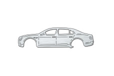 Bottle Opener for Bentley Continental Flying Spur II 2013-2019