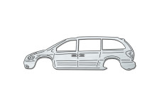 Bottle Opener for Chrysler Grand Voyager IV 2001-2007
