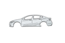 Bottle Opener for Dodge Dart 2013-2016 Bottle Opener for Dodge Dart 2013-2016