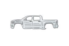 Bottle Opener for Dodge Ram V TRX 2021+