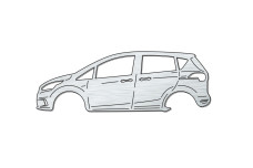 Bottle Opener for Ford B-Max 2013+