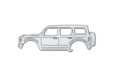 Bottle Opener for Ford Bronco VI 2020+