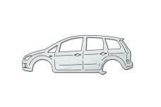 Bottle Opener for Ford C-Max I 2003-2012