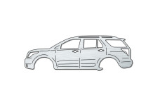 Bottle Opener for Ford Explorer V 2011-2019