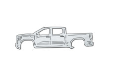 Bottle Opener for GMC Sierra V 2018+