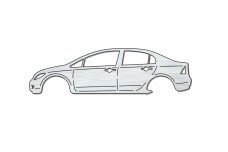 Bottle Opener for Honda Civic 4D 2006-2012