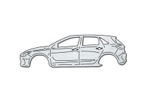 Bottle Opener for Hyundai i30 III 2017+