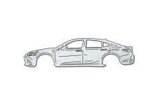 Bottle Opener for Lexus ES VII 2018+