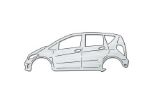 Bottle Opener for Mercedes A-Class W169 2004-2012