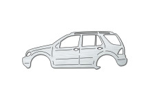 Bottle Opener for Mercedes ML-Class W163 1997-2005