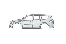 Bottle Opener for Nissan Armada II 2017+