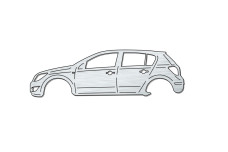 Bottle Opener for Opel Astra H 5D 2004-2009 Bottle Opener for Opel Astra H 5D 2004-2009