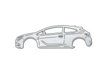 Bottle Opener for Opel Astra J 3D 2009-2015 Bottle Opener for Opel Astra J 3D 2009-2015