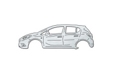 Bottle Opener for Opel Corsa E 2014–2019 Bottle Opener for Opel Corsa E 2014–2019