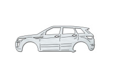 Bottle Opener for Range Rover Evoque I 2011-2018