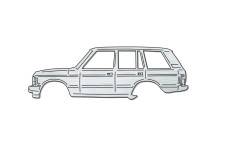 Bottle Opener for Range Rover I 1970-1996