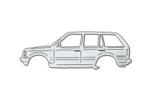 Bottle Opener for Range Rover II 1994-2002