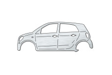 Bottle Opener for Smart Forfour II 2014+