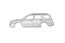 Bottle Opener for Subaru Forester II 2002-2007