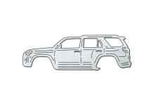 Bottle Opener for Toyota 4Runner V 2009-2024