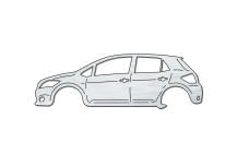 Bottle Opener for Toyota Auris I 2006-2012