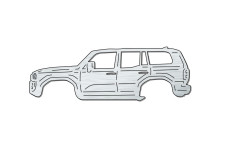 Bottle Opener for Toyota Prado 250 2023+