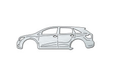 Bottle Opener for Toyota Venza I 2008-2017