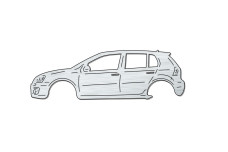 Bottle Opener for Volkswagen Golf V 2003-2008