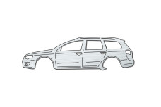 Bottle Opener for Volkswagen Passat B6 Universal 2005-2010