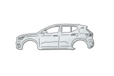 Bottle Opener for Volvo XC40 2017+