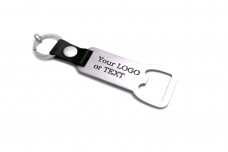 Keychain-Bottle Opener with your logo or text - (type MIXT) Var. 2 Keychain-Bottle Opener with your logo or text - (type MIXT) Var. 2