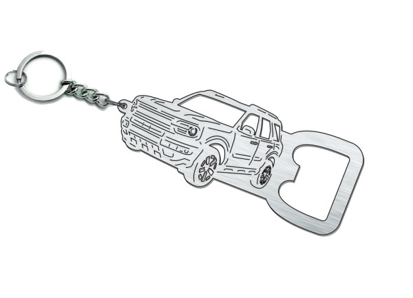 Bottle opener for Ford Bronco Sport 2021+ - (type keychain)