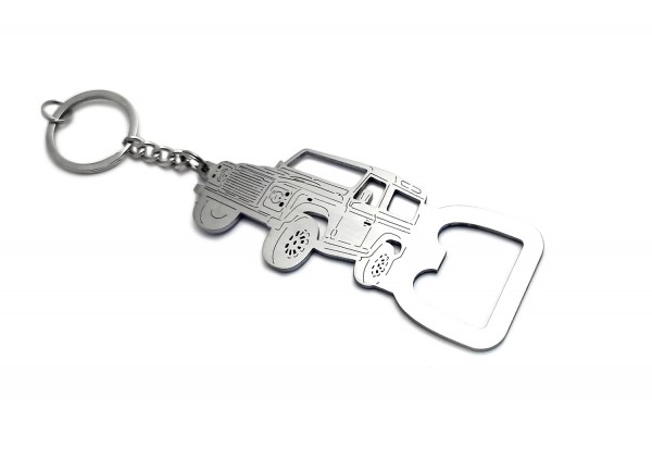 Bottle opener for Land Rover Defender I 1983-2016 - (type keychain)