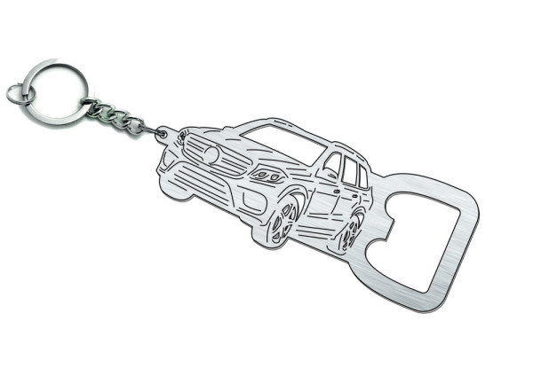 Bottle opener for Mercedes GLS-Class I 2015-2019 - (type keychain) Bottle opener for Mercedes GLS-Class I 2015-2019 - (type keychain)