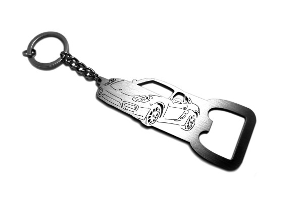 Bottle opener for Porsche Boxster 981 2012+ - (type keychain)