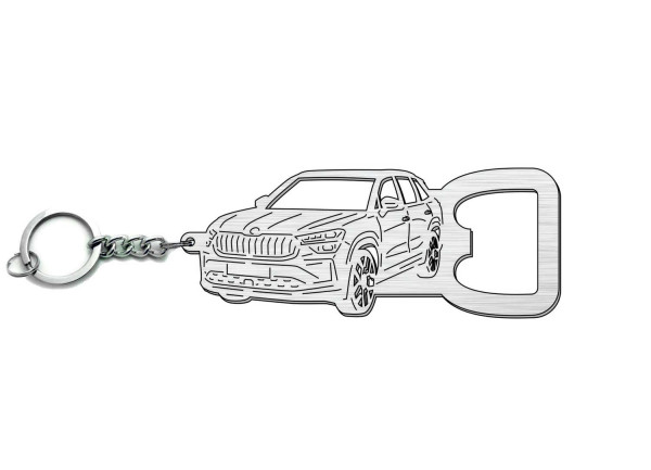 Bottle opener for Skoda Kodiaq II 2023+ - (type keychain)