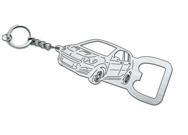 Bottle opener for Smart Forfour I 2004-2006 - (type keychain) Bottle opener for Smart Forfour I 2004-2006 - (type keychain)