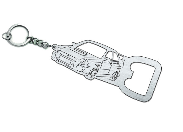 Bottle opener for Subaru WRX STI II 2000-2007 - (type keychain)