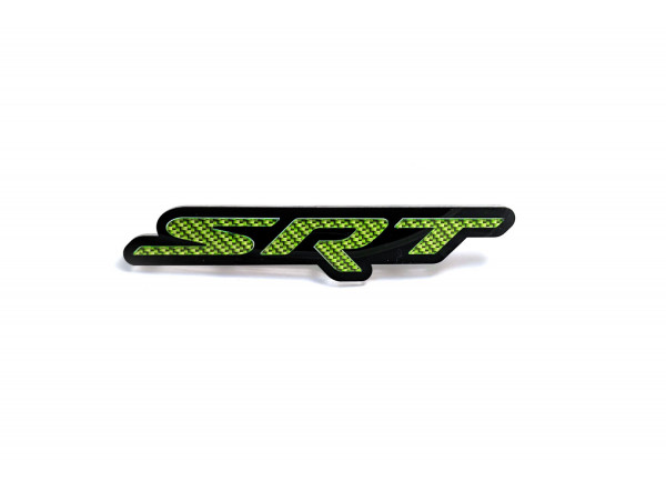Rear Badge with imitation carbon fiber