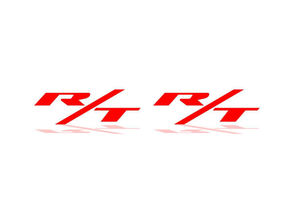 Badges for fenders with logo R/T - (type MONO)