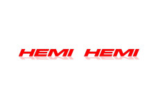 Badges for fenders with logo HEMI - (type MONO)