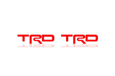 Badges for fenders with logo TRD - (type MONO)