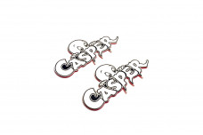 Badges for fenders with Custom design