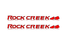Badges for fenders with Rock creek - (type MIXT)
