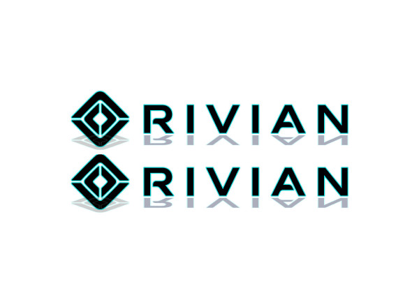 Badges for fenders with logo Rivian (type 2) - (type MIXT)