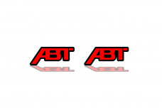 Badges for fenders with logo ABT