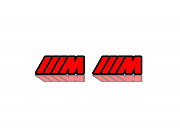 Badges for fenders with logo ///M