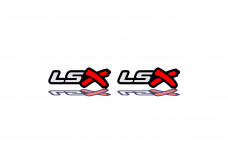Badges for fenders with logo LSX